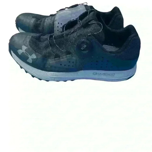 UNDER ARMOUR WOMENS TENNIS SHOE BLACK UA SYNCLINE BOA, 3021374-101 Sz 10 - Picture 4 of 8